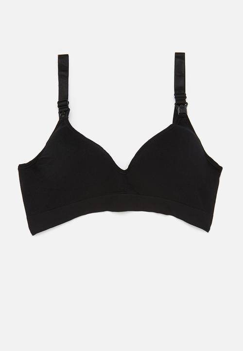 Maternity Mommy - Maternity Pamela fully padded bra - black & stone