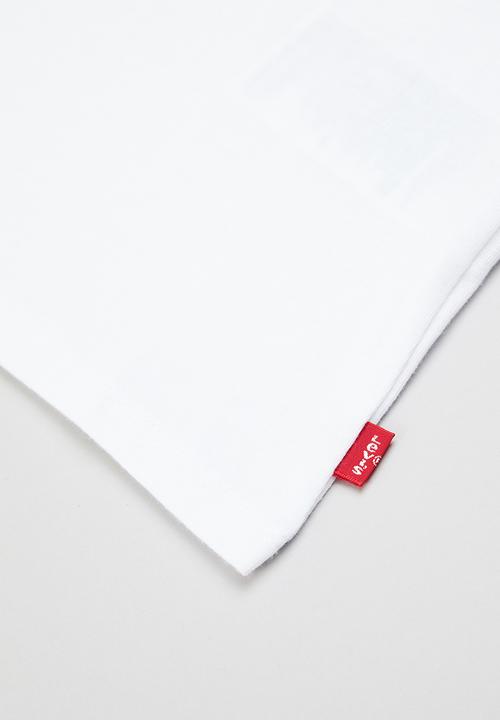 Levi’s® - Levi's girls basic tee shirt with poster - white