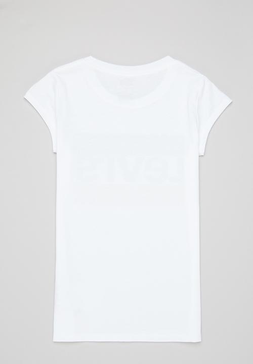 Levi’s® - Levi's girls sportswear logo tee - white