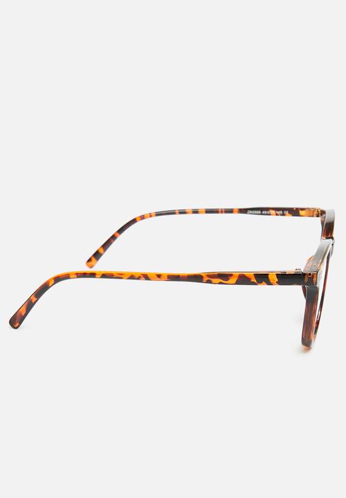 Superbalist - Laney blue light glasses - brown & black