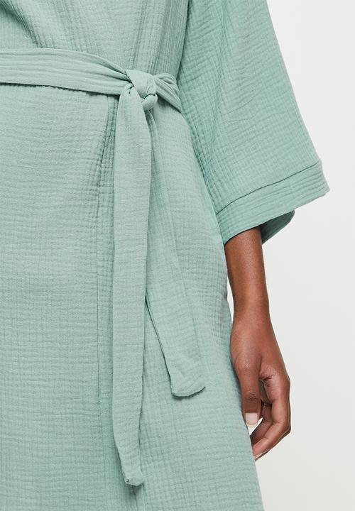 Superbalist - Sleep robe - light blue