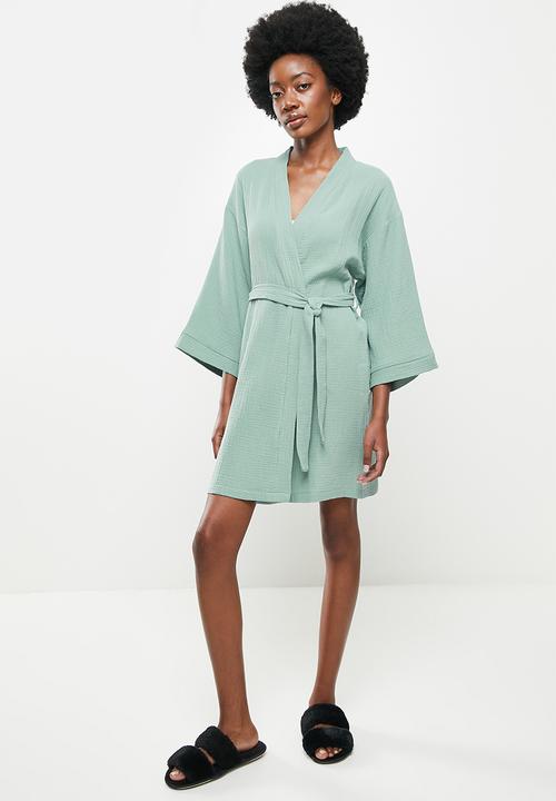 Superbalist - Sleep robe - light blue