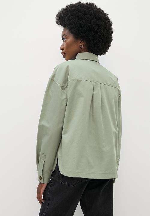 Superbalist - Twill overshirt -  sage olive