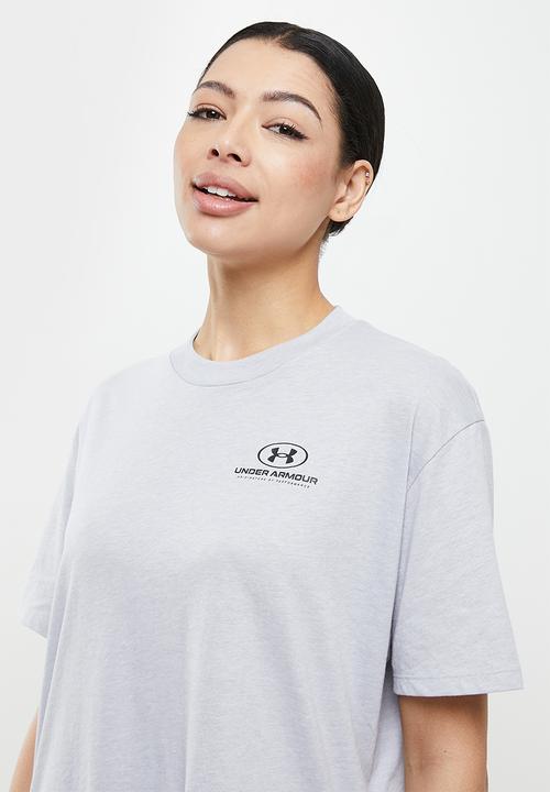 Under Armour - Oversized graphic short sleeve - grey 