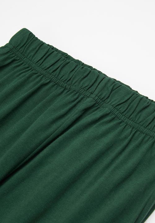 Rebel Republic - Boys top & pants pj set - grey & green