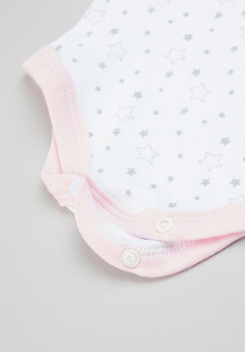 Little Lumps - Star layette set - pink