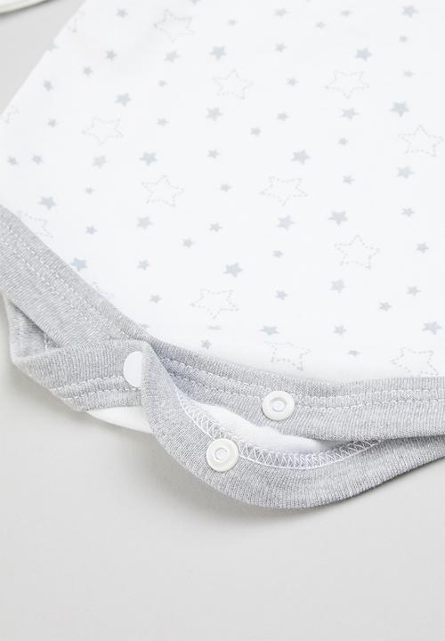 Little Lumps - Star layette set - grey