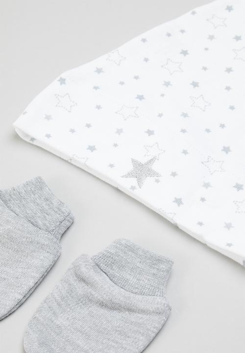 Little Lumps - Star layette set - grey
