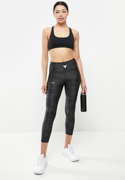 Under Armour - Project rock heat gear ankle leggings - black