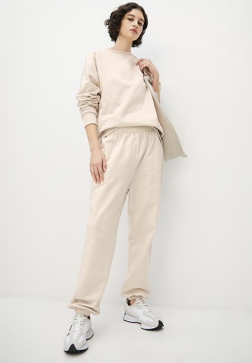 Superbalist - Slouch track pants - sand