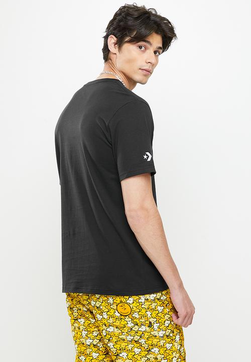 Converse - Converse x peanuts pocket T-shirt - black