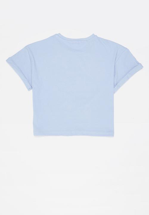 Pop Candy - Power puff tee - aqua