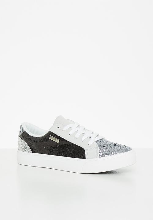 UrbanArt - Brava 27 glit sneaker - black & grey