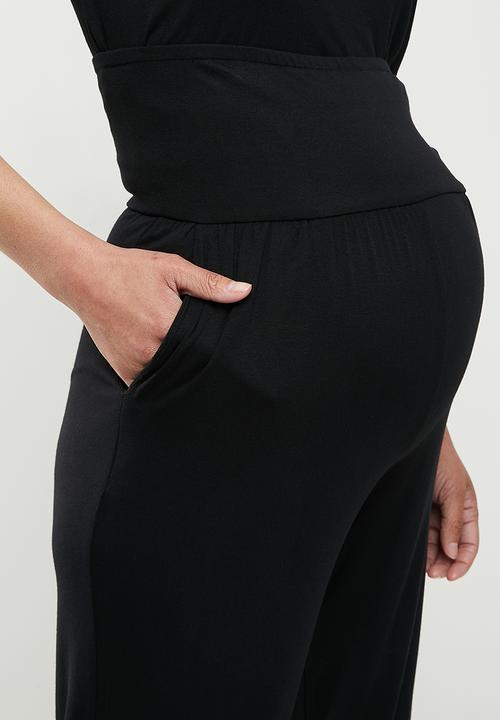 edit Maternity - Recovery nursing sleep set - black