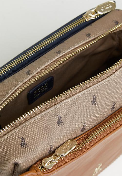 POLO - Colourblock sling - camel