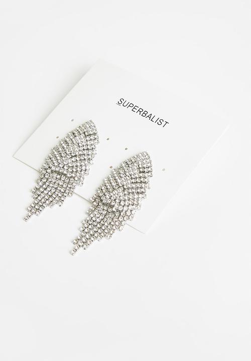Superbalist - Isa statement earrings - silver