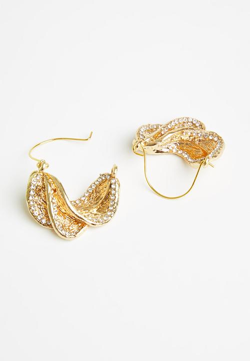 Superbalist - Kim statement earrings - gold & silver
