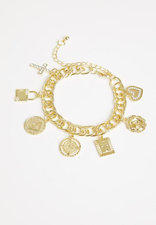 Superbalist - Beth charm bracelet - gold