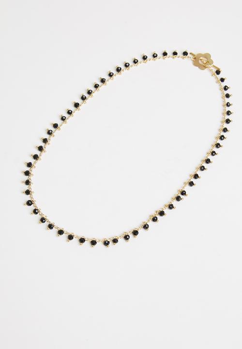 Superbalist - Helena necklace - gold & black