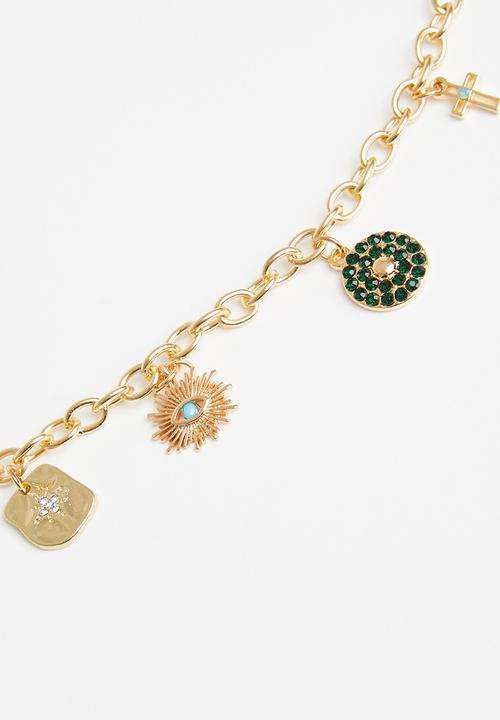 Superbalist - Kyla charm bracelet - gold