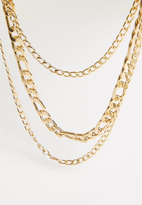 Superbalist - Selina layered necklace - gold