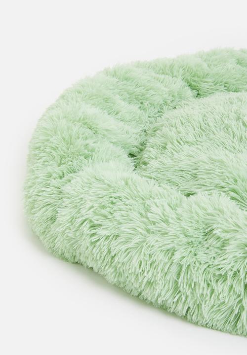 Sixth Floor - Cloud plush dog bed - seafoam