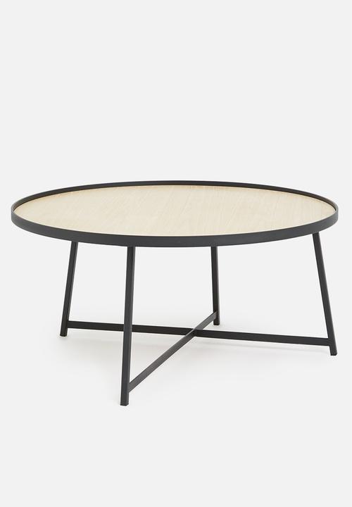Sixth Floor - Maya coffee table - black
