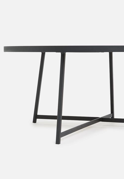 Sixth Floor - Maya coffee table - black