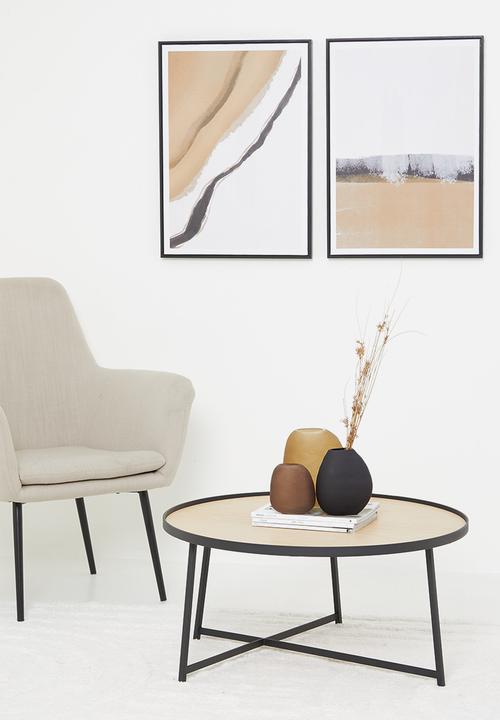 Sixth Floor - Maya coffee table - black