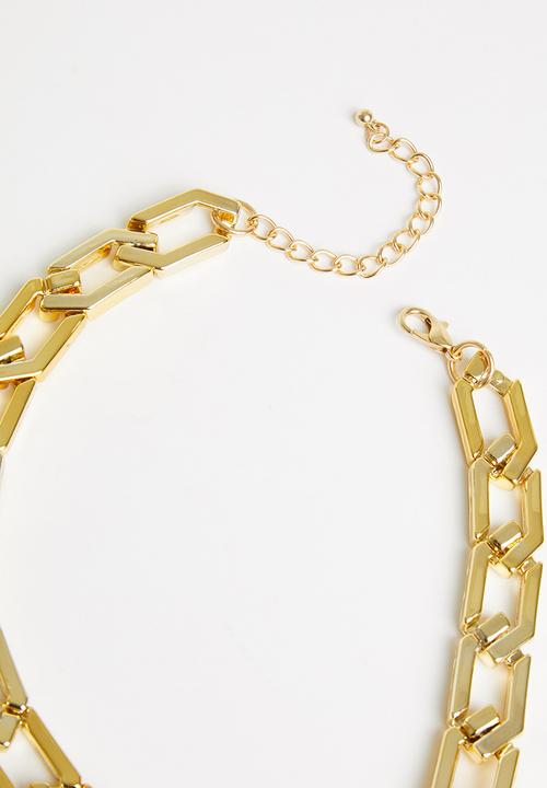 Superbalist - Chain link choker - gold