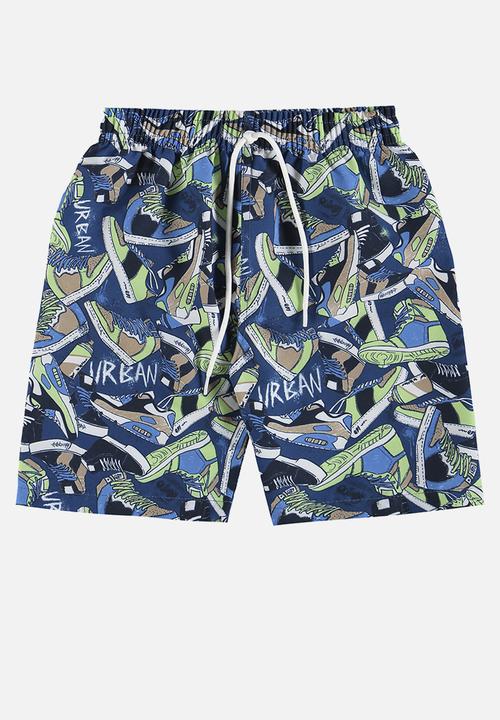 Quimby - Tee and microfiber bermuda set - white