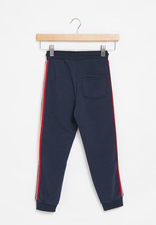MINOTI - Jogger with contrast tipping - navy
