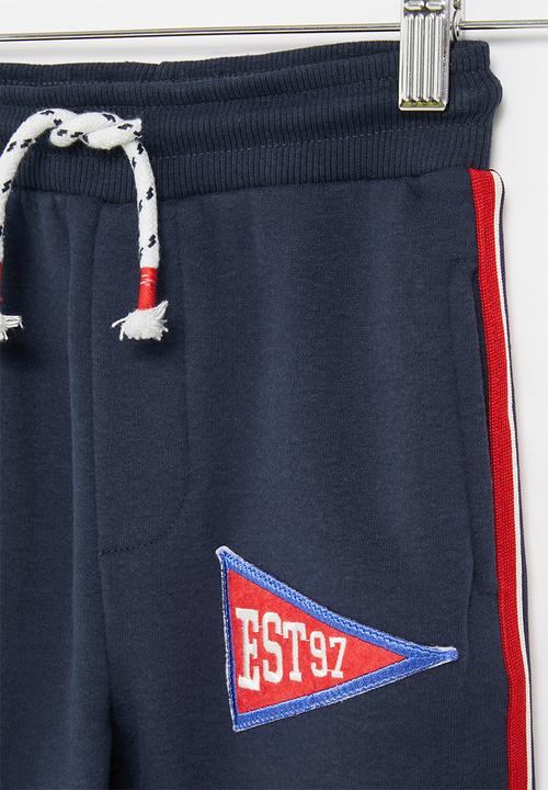 MINOTI - Jogger with contrast tipping - navy
