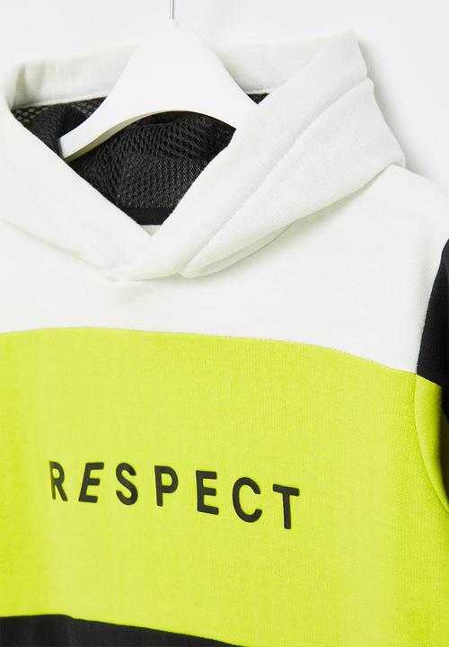 MINOTI - Teen boys respect hoodie - multi