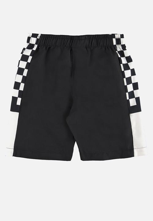 Quimby - Tee and microfiber bermuda set - green & black