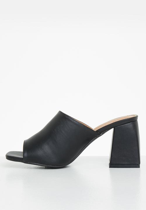 Superbalist - New york mule - black