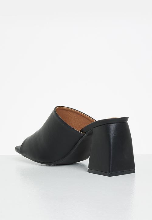 Superbalist - New york mule - black