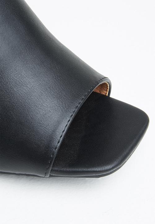 Superbalist - New york mule - black