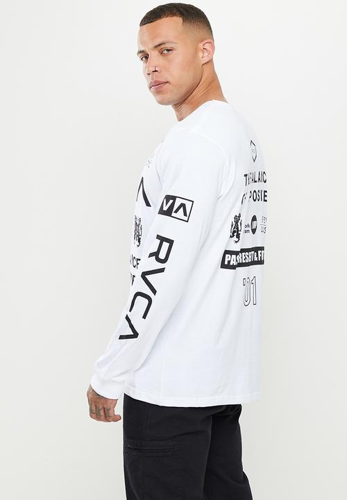 RVCA - All brand long sleeve - white