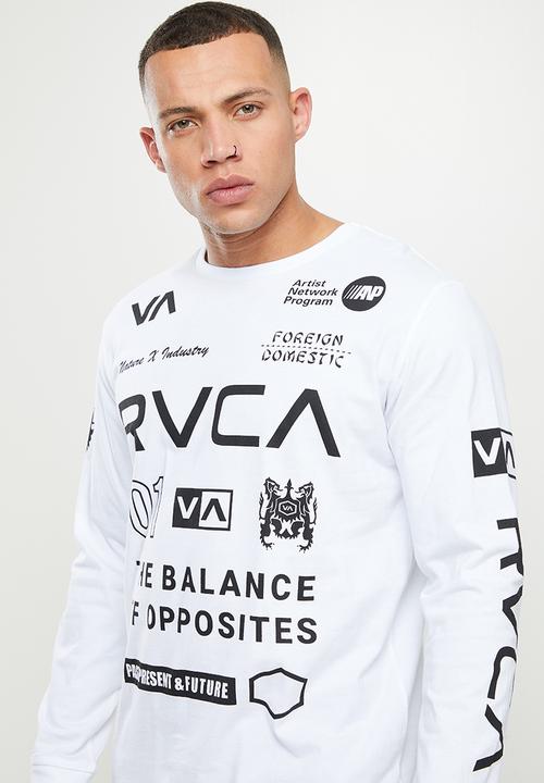 RVCA - All brand long sleeve - white