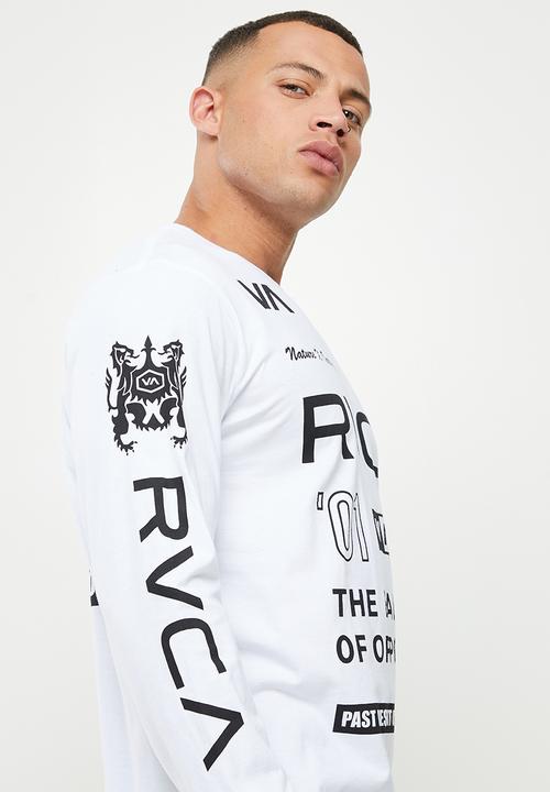 RVCA - All brand long sleeve - white