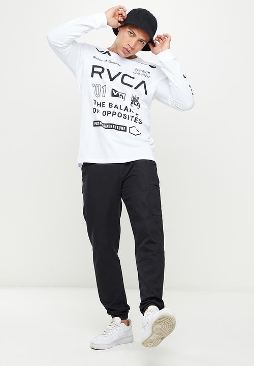 RVCA - All brand long sleeve - white