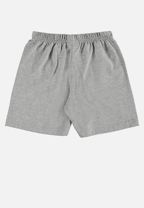 Quimby - Tee and bermuda pajama set - dark blue