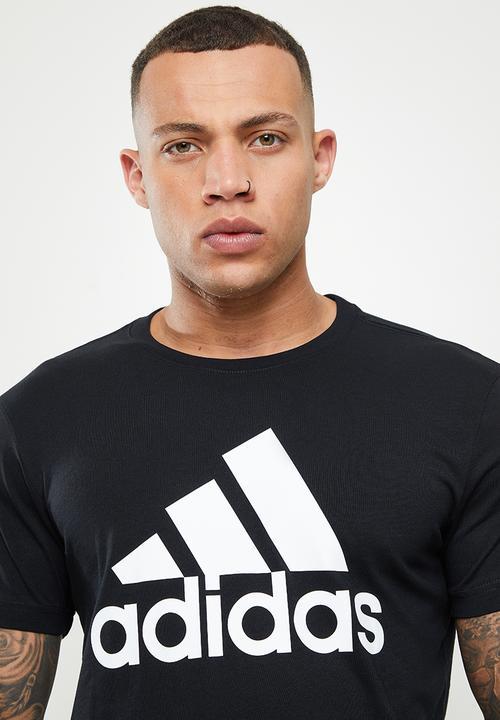 adidas Performance - M bl sj t - black & white