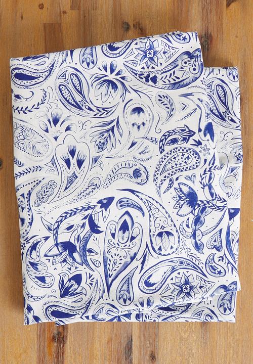 Sixth Floor - Marina tablecloth - blue
