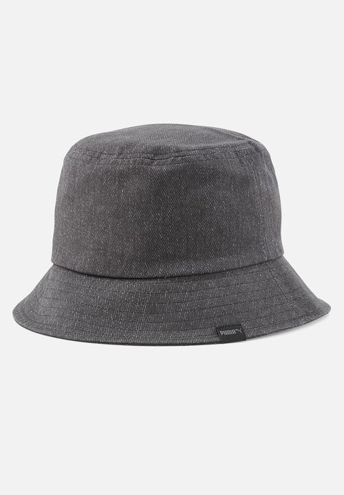 PUMA - Prime bucket hat - black denim