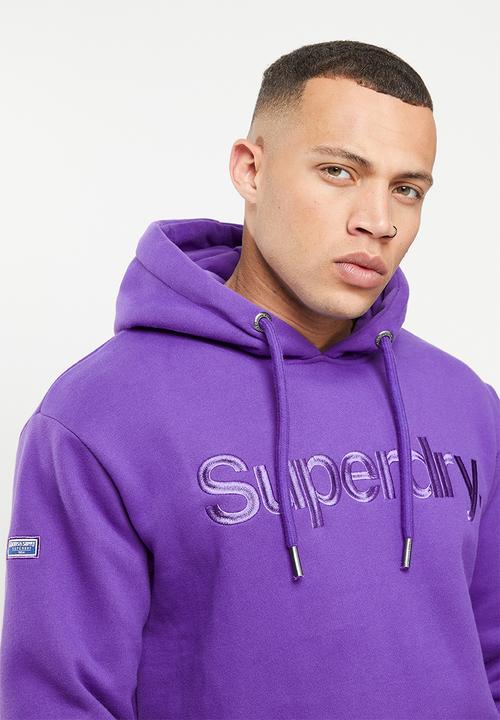 Superdry. - Cl source hood bb - prism violet