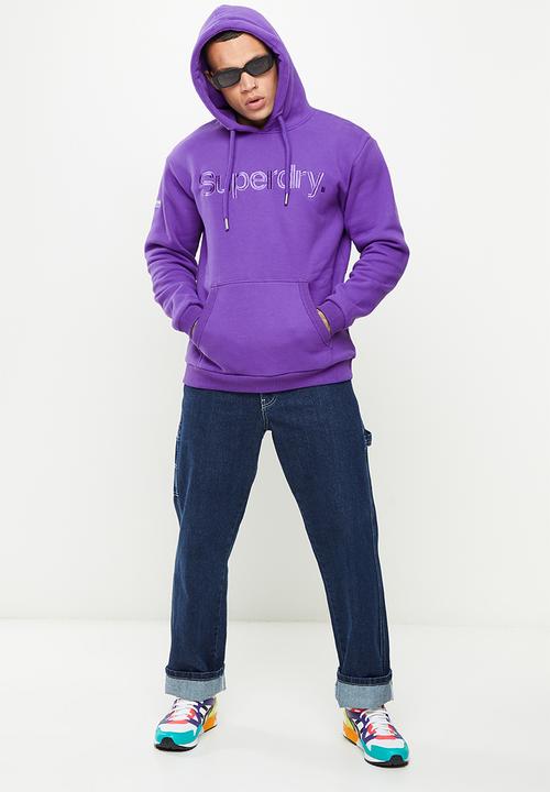 Superdry. - Cl source hood bb - prism violet