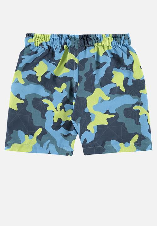 Quimby - Microfiber bermuda - blue