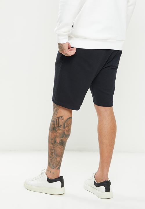 Only & Sons - Onsdon reg sweat shorts - black